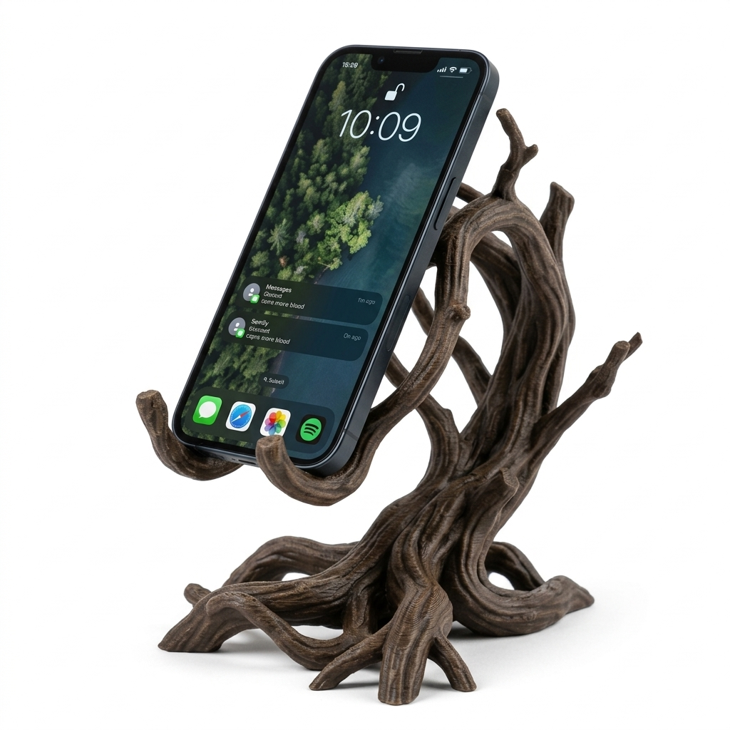 Suporte Para Celular Design Galhos
